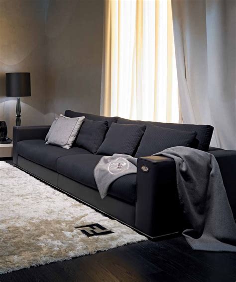 fendi furniture white sofa